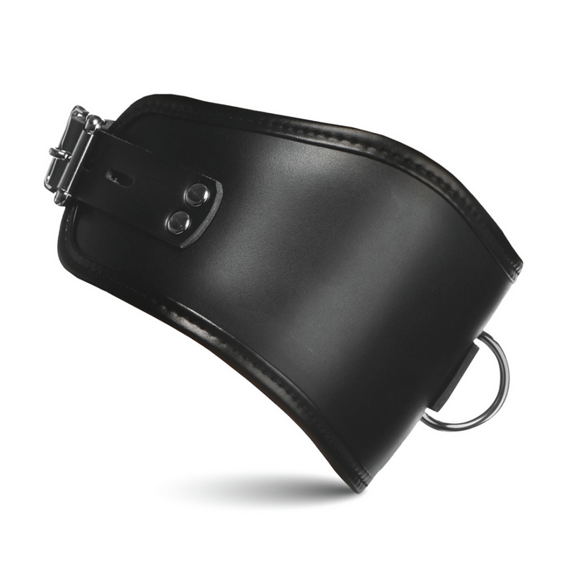 Hard Stance - Collar de postura acolchado con bloqueo - Negro