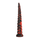 Stinger - Dildo en silicone - Rouge/Noir