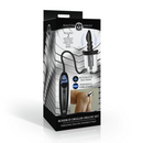 Ensemble Deluxe de Foret Rosebud - Pompe en Silicone Vibrante Rosebud - Transparent