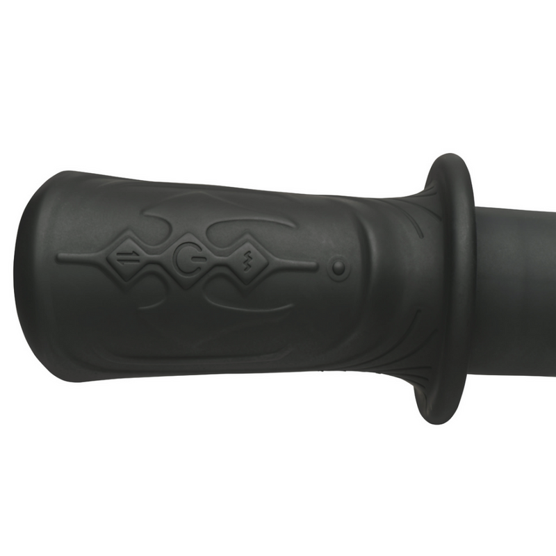Power Thrust - Vibrador de Silicona con Movimiento de Empuje - Negro