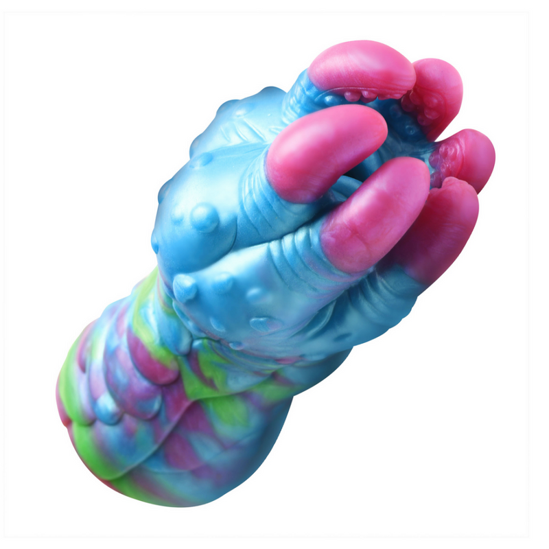 Asstra - Stroker en silicone pour fesses - Bleu/Violet