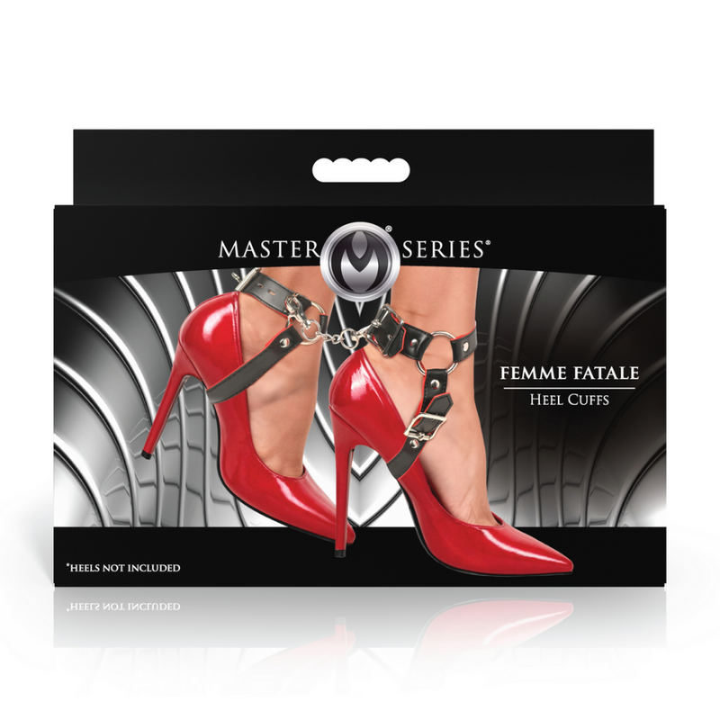 Femme Fatale - Puños de Tacón - Negro/Rojo