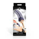 The Tickler - Fouet en silicone vibrant - Violet/Doré