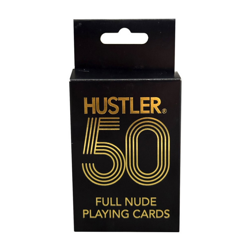 Hustler 50 - Cartes à Jouer Plein Nu