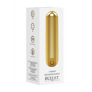 Vibromasseur rechargeable 10 vitesses - Or