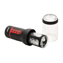 Auto Spin - Masturbateur Rotatif et Pénétrant - Transparent/Noir