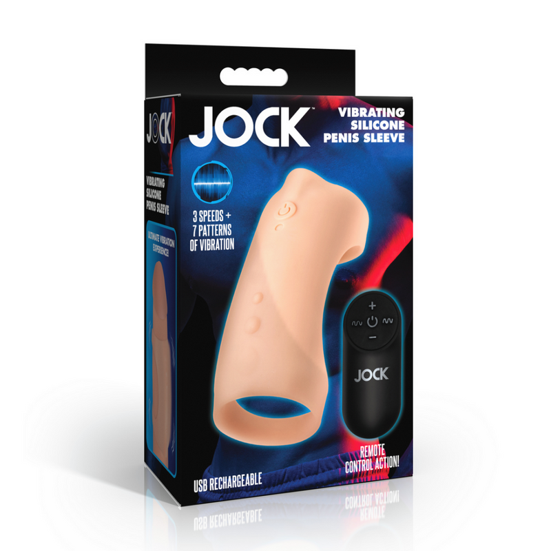 Manchon Vibrant en Silicone - Léger