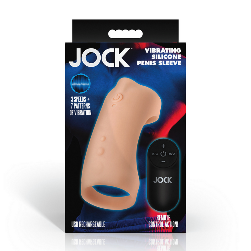 Manchon Vibrant en Silicone - Léger