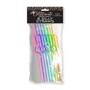 Glitterati - Pailles en forme de pénis rigolotes - 8 pièces