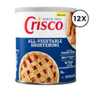 Pack de 12 - Graisse végétale 100% - 48 oz / 1360 gr
