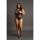 Teddy en filet contrasté - Grande taille