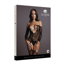Bodystocking à col croisé - Taille unique
