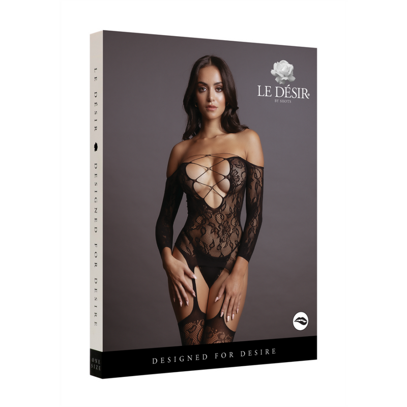 Bodystocking à col croisé - Taille unique