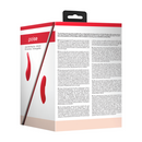 Jouet vibrant double - Poise - Rouge