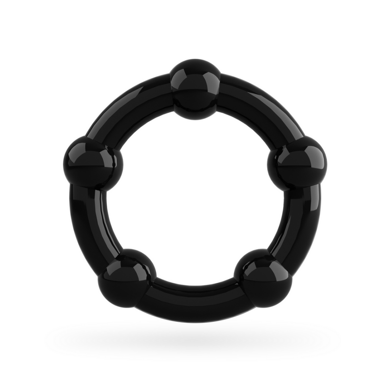 Ensemble de Cockrings Triple Perle - Noir