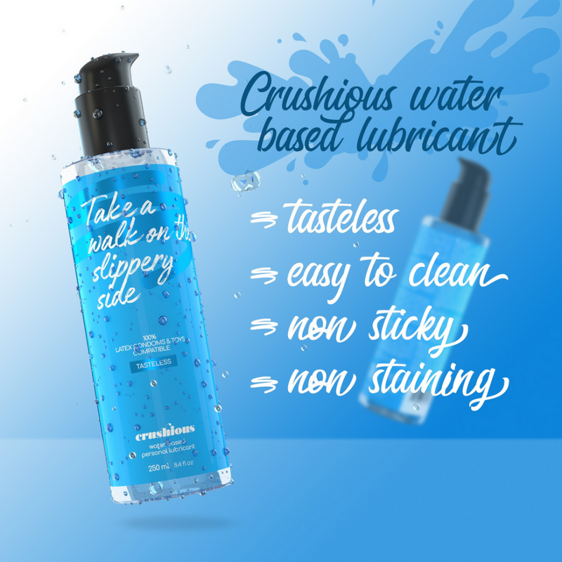 Lubrifiant à base d'eau - 8,4 oz fl / 250 ml