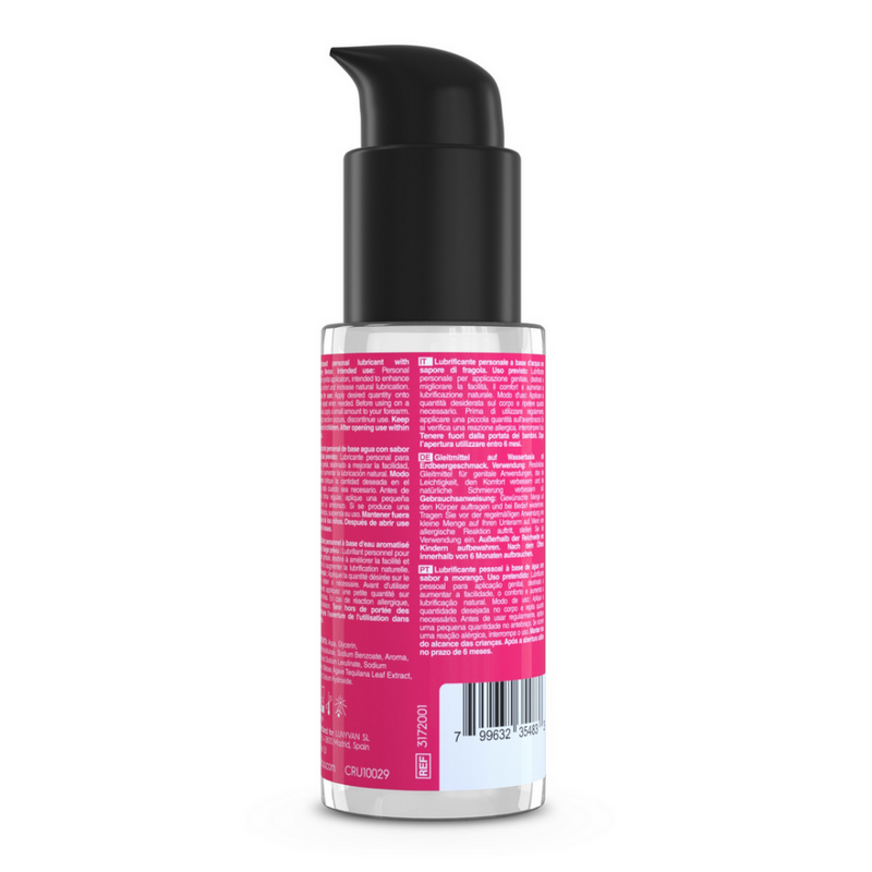 Lubrifiant à base d'eau - Saveur fraise - 1,7 oz fl / 50 ml