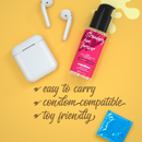 Lubrifiant à base d'eau - Saveur fraise - 1,7 oz fl / 50 ml