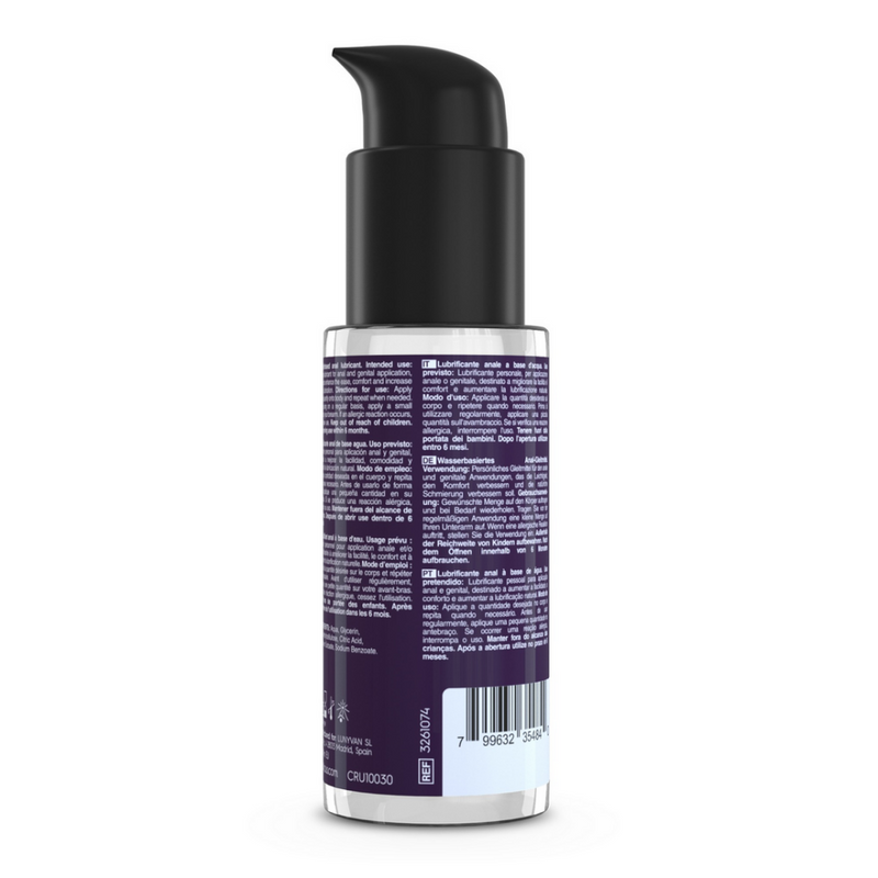 Lubrifiant anal à base d'eau - 1,7 oz fl / 50 ml