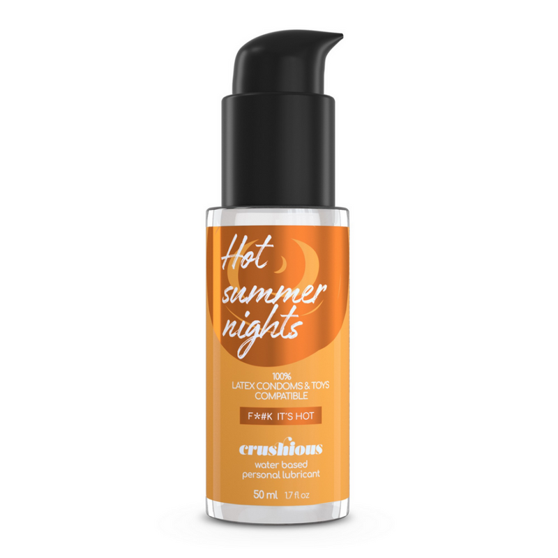Lubrifiant chauffant à base d'eau - 1,7 oz fl / 50 ml