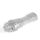 Manchon Pénien à Points - Transparent