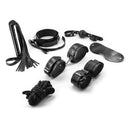 Punisher - Kit de bondage de 8 pièces - Noir