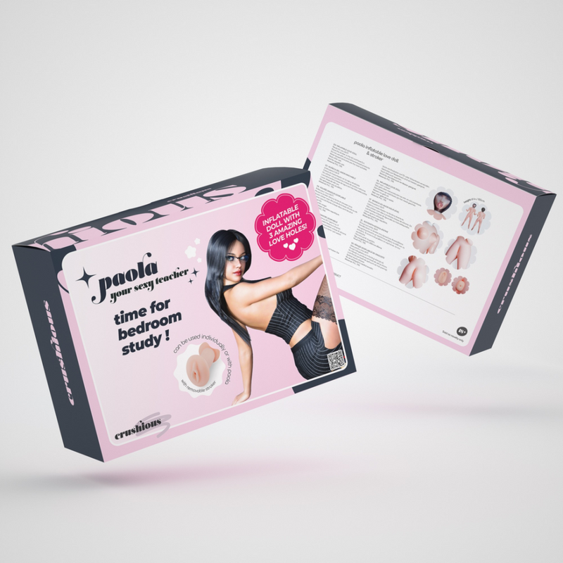 Paola The Teacher - Poupée Gonflable avec Stroker