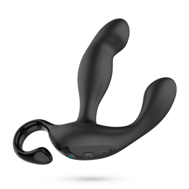 Loki - Stimulateur Prostatique Rechargeable avec Télécommande - Noir