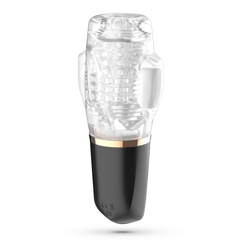 Quasar - Masturbateur Rechargeable avec Succion - Transparent