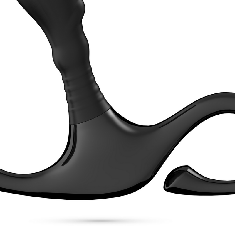 Djinn - Massager Prostatique en Silicone - Noir