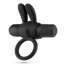 Wonka - Cockring avec Bullet Vibrant Rechargeable - Noir