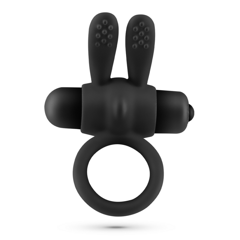 Pluto - Cockring avec Bullet Vibrant - Noir