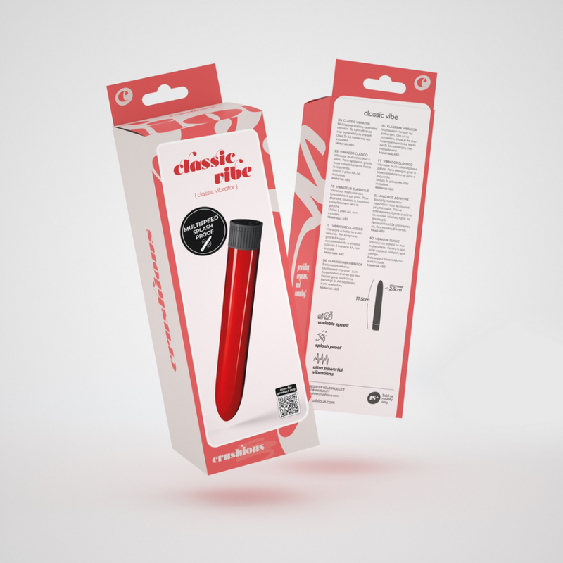 Classic Vibe - Vibrateur Classique - Rouge