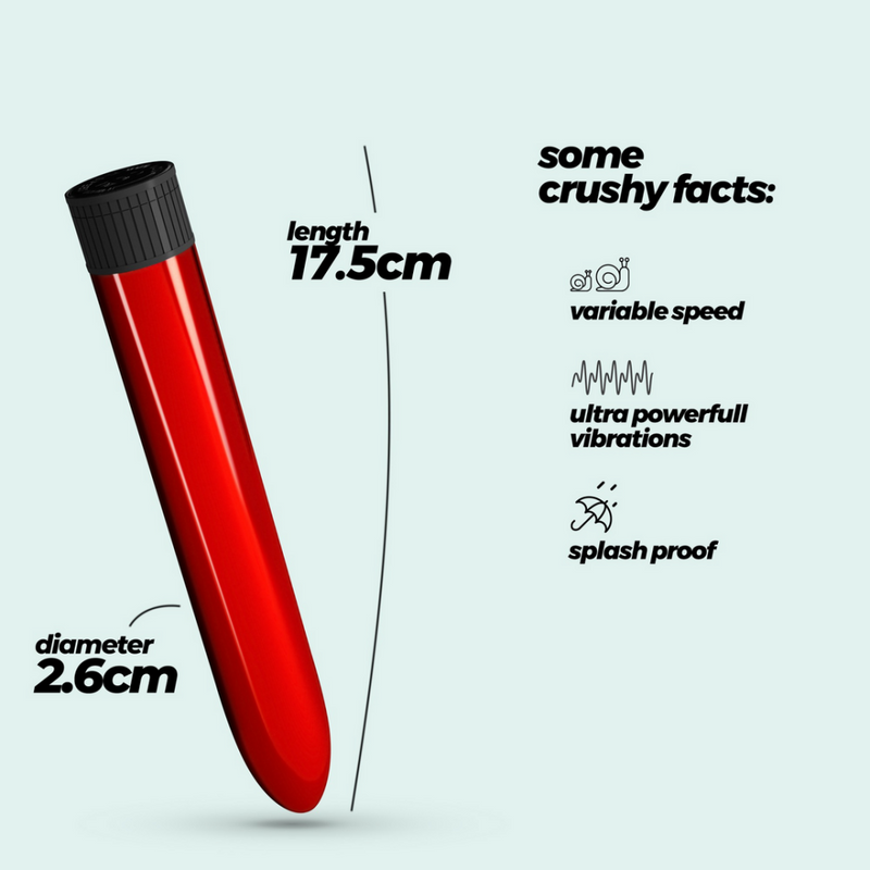 Classic Vibe - Vibrateur Classique - Rouge
