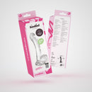 Hudini - Dildo Anal Flexible Jelly - 6,9/ 17,5 cm - Transparent