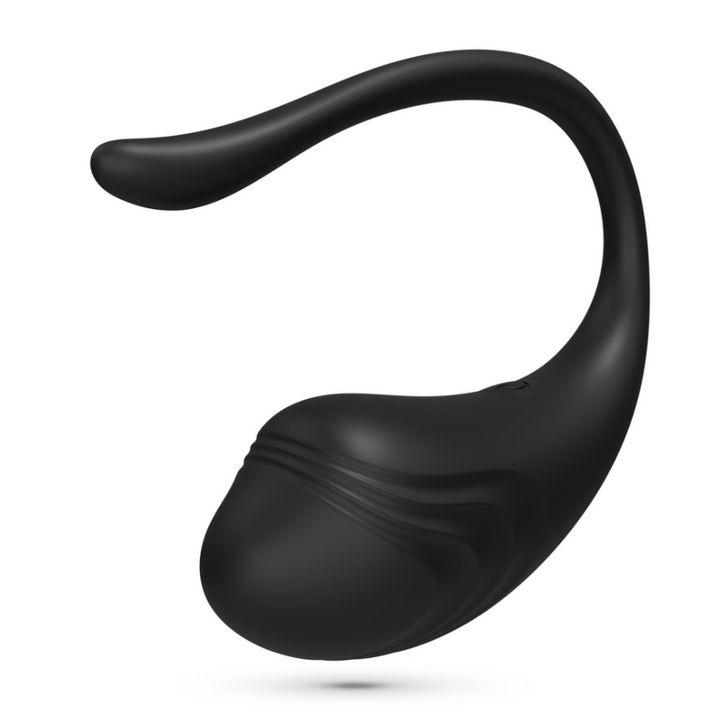 Tamago - Œuf vibrant rechargeable avec télécommande - Noir