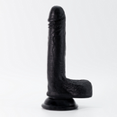Inviktus - Dildo en silicone liquide - 7 / 19 cm - Noir