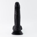 Inviktus - Dildo en silicone liquide - 7 / 19 cm - Noir