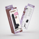 Inviktus - Dildo en silicone liquide - 8 / 22 cm - Noir