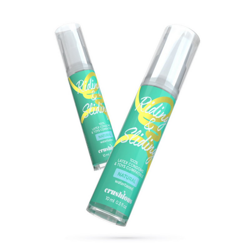 Riding and Sliding - Lubrifiant à base d'eau - 0,3 fl oz / 10 ml