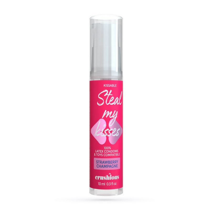 Steal My Kisses - Lubrifiant - Saveur Champagne Fraise - 0,3 fl oz / 10 ml