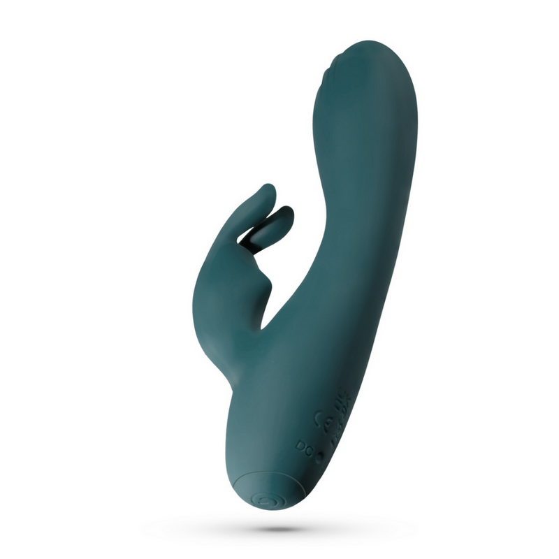 Lola - Mini Vibromasseur Lapin - Émeraude