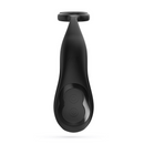 Erixos - Massager prostatique vibrant avec sangle pour les testicules et anneau pénien - Noir