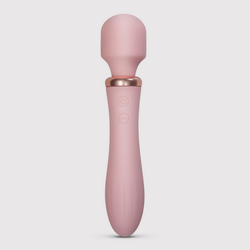 Jinx - Stimulateur Double avec Mode Chauffant - Rose Vin