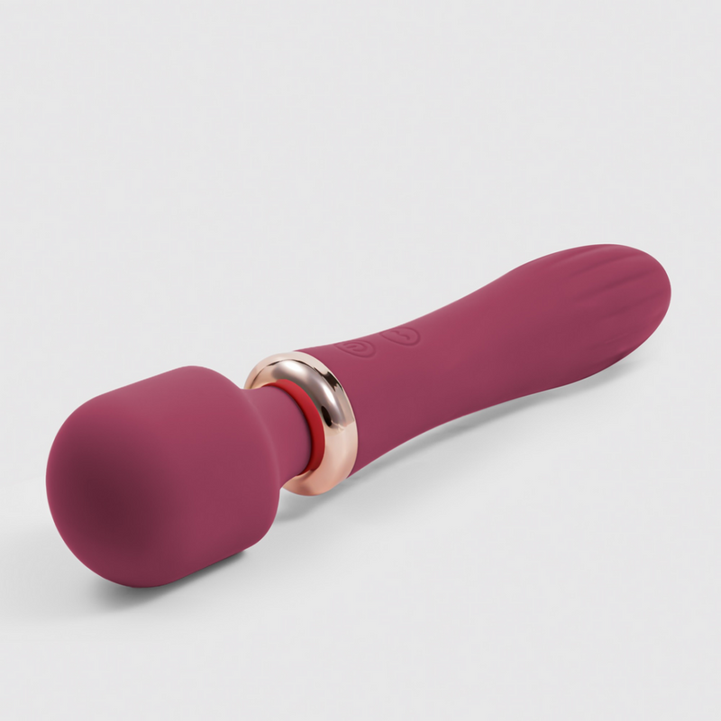 Jinx - Stimulateur Double avec Mode Chauffant - Vin Rouge