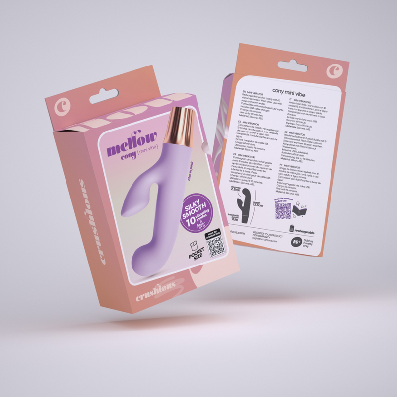 Mellow Cony - Mini Vibromasseur Lapin - Lavande