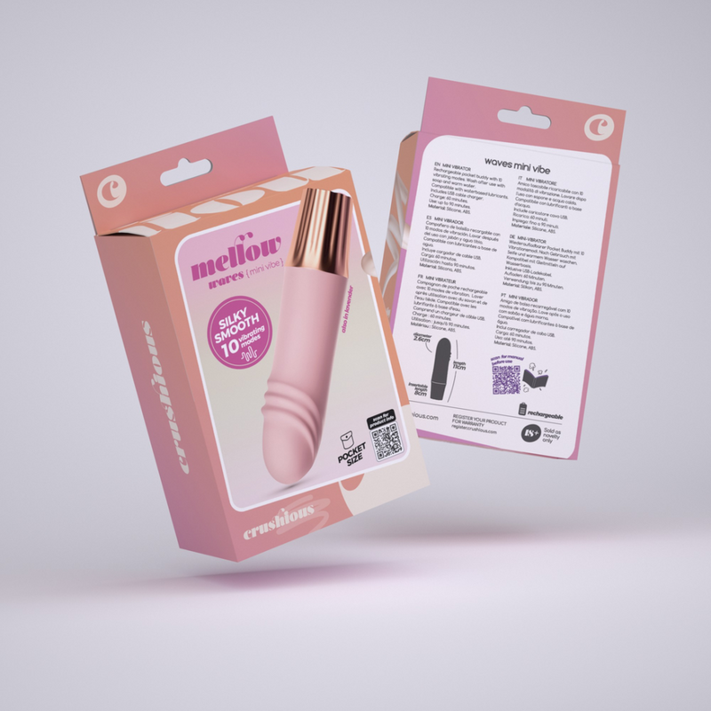 Mellow Waves - Mini Vibreur - Rose