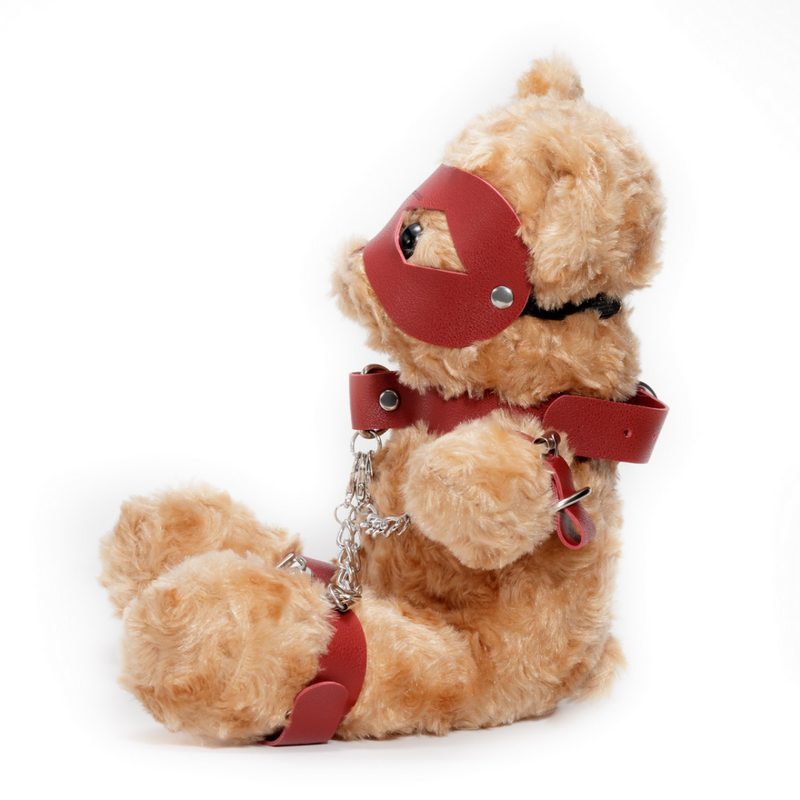 Crushito - Ourson de bondage - 31 cm - Rouge