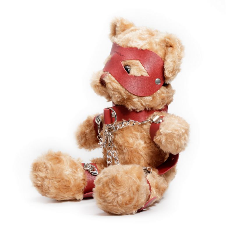 Crushito - Ourson de bondage - 31 cm - Rouge