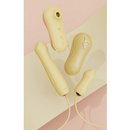Vibromasseur aspirant avec pompe et différents accessoires